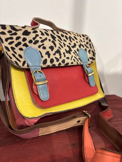 Tas van recycled leer