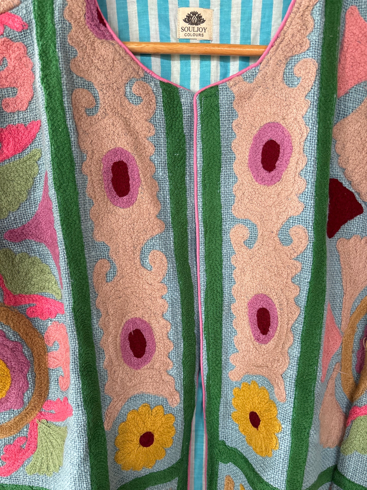 Suzani jas katoen -L
