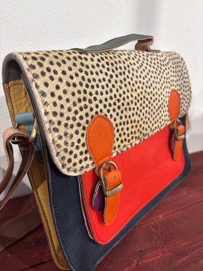 Tas van recycled leer