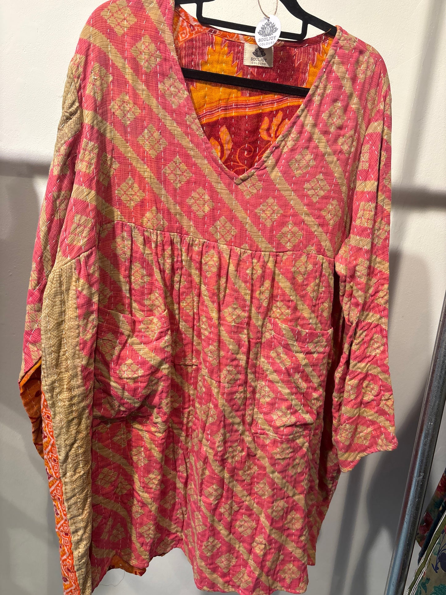 Kantha jurk