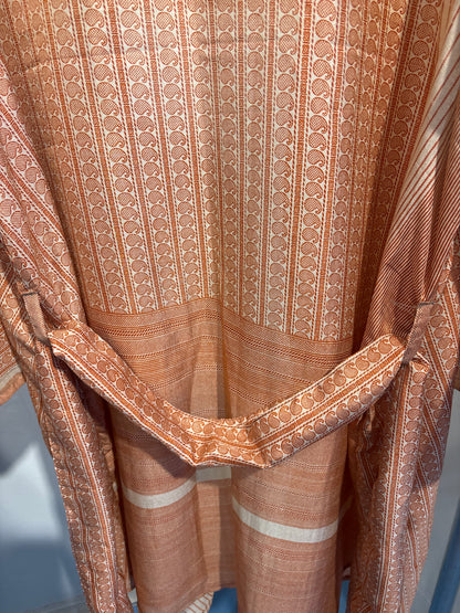 Zijden kimono halflang