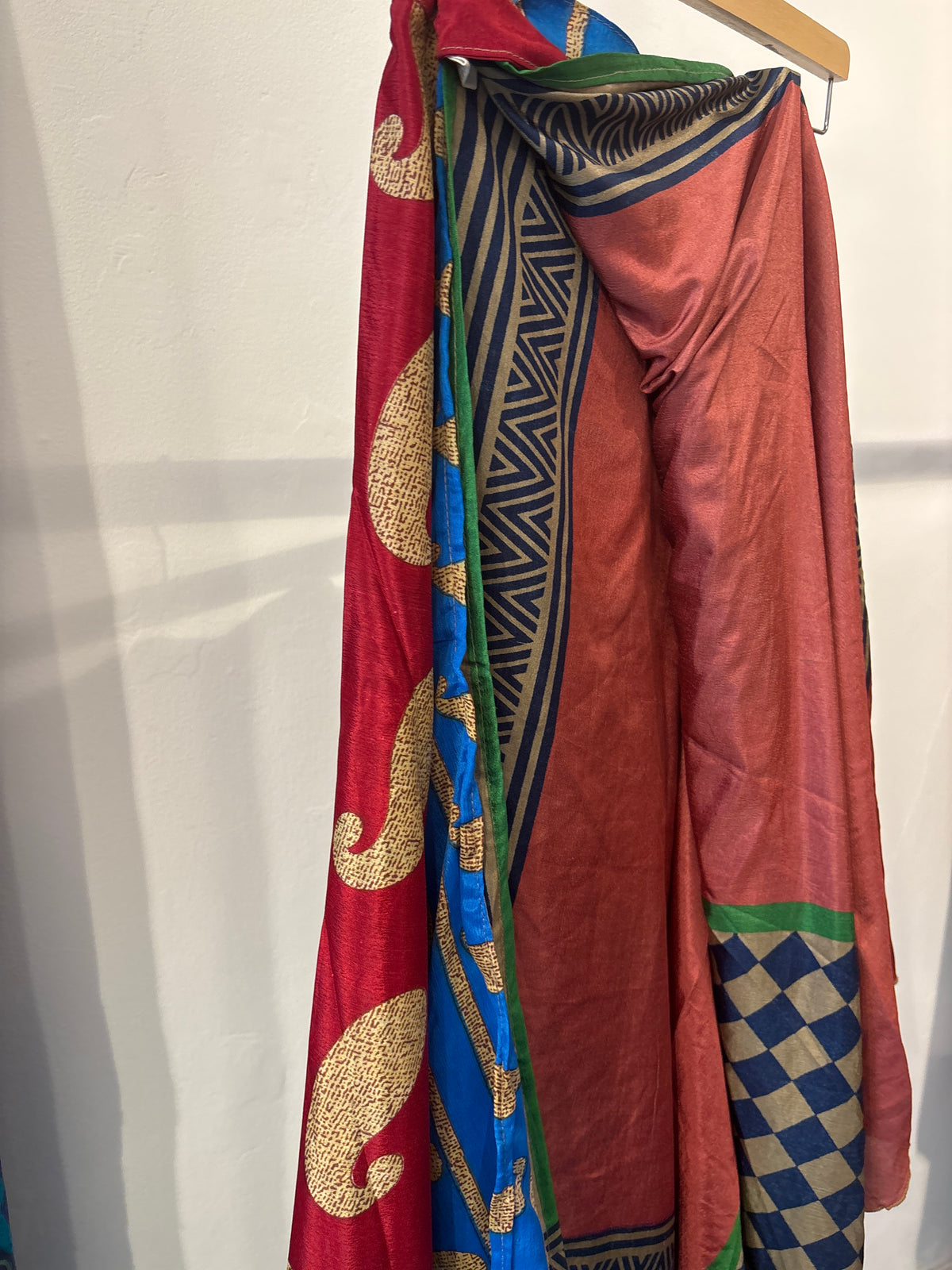 Rok wikkel recycled sari