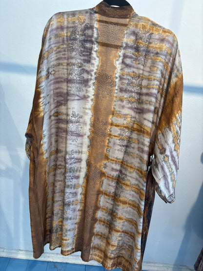Kimono tie dye halflang