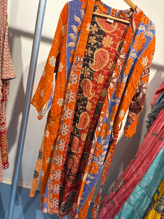 Lange Kantha  kimono