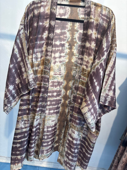 Kimono tie dye halflang