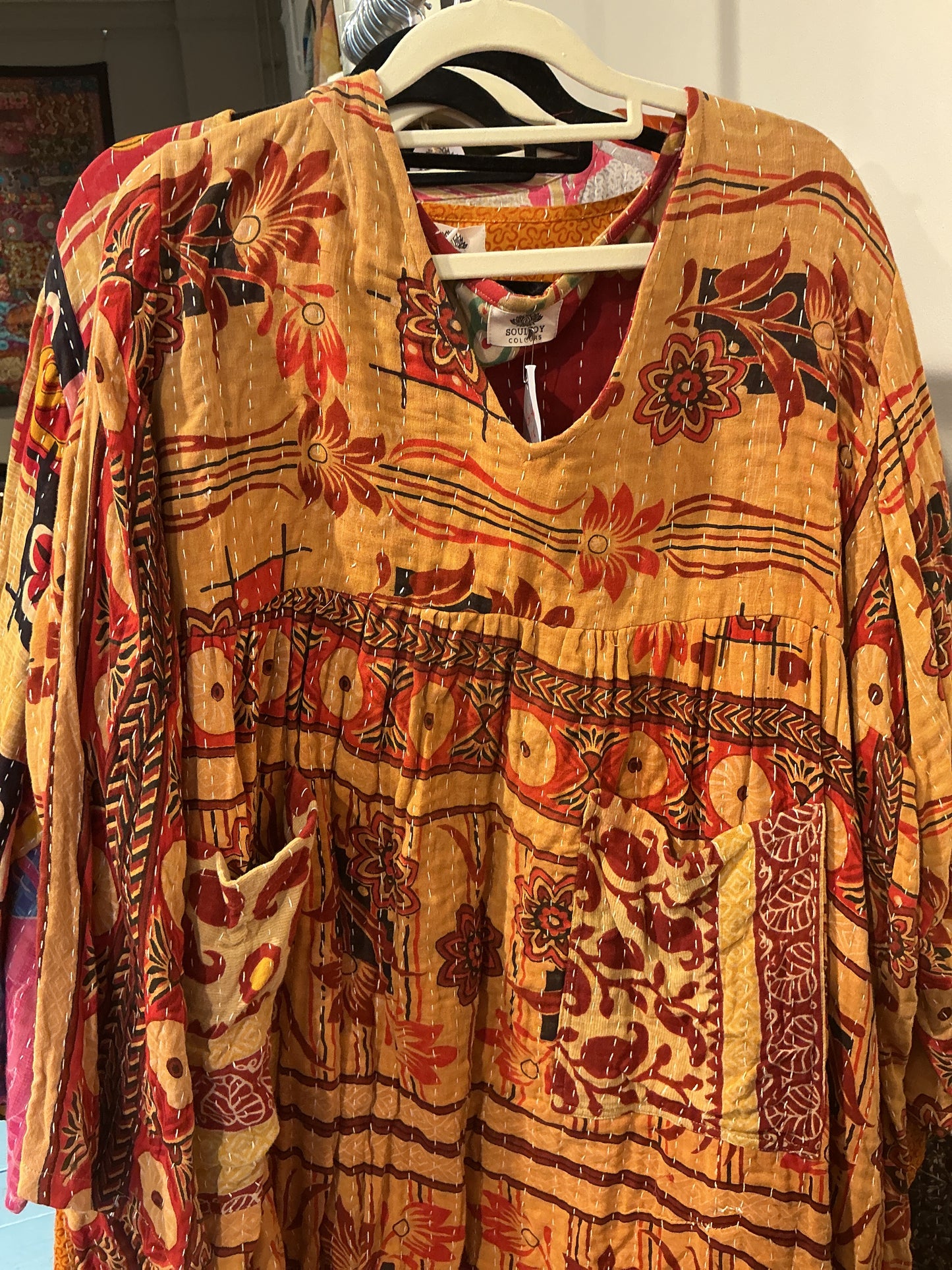 Kantha jurk