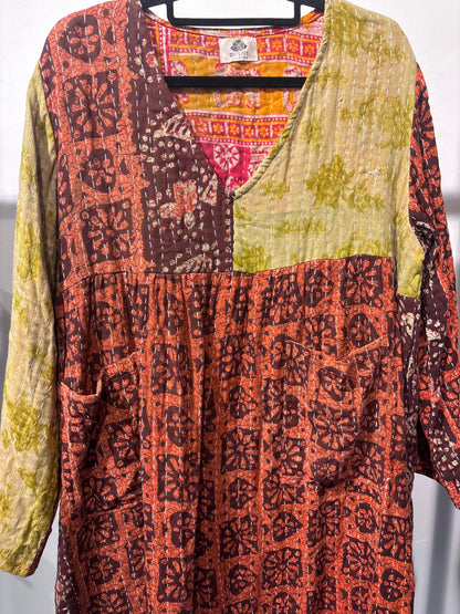 Kantha jurk