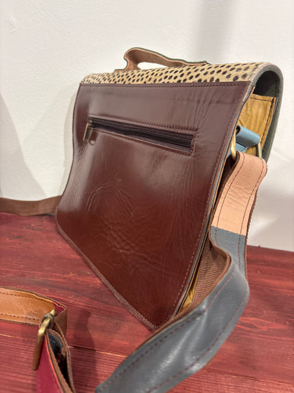 Tas van recycled leer