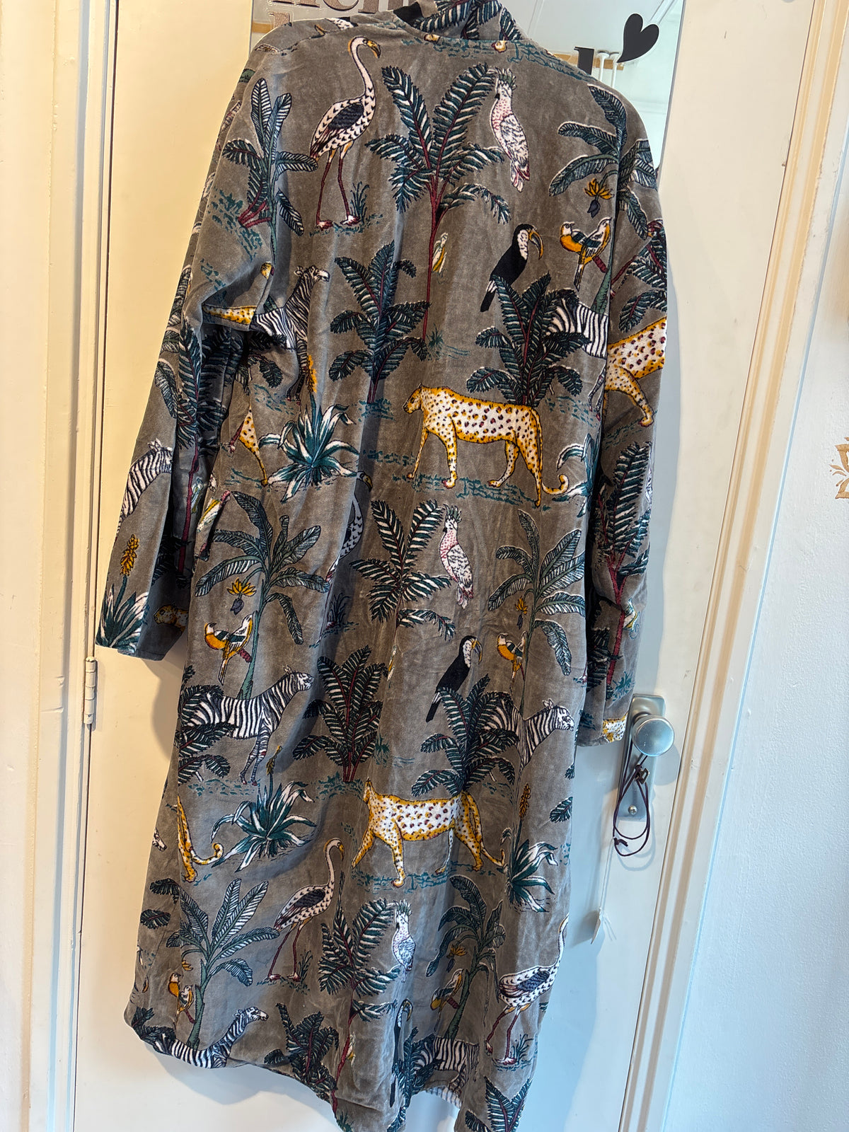 Fluwelen kimono- groot