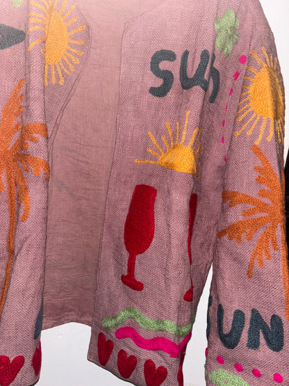 Katoenen jasje Sunset2