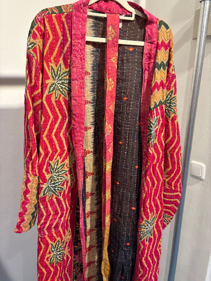 Lange Kantha  kimono