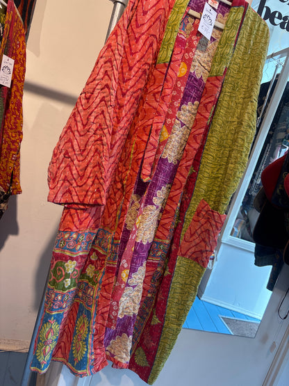 Lange Kantha  kimono