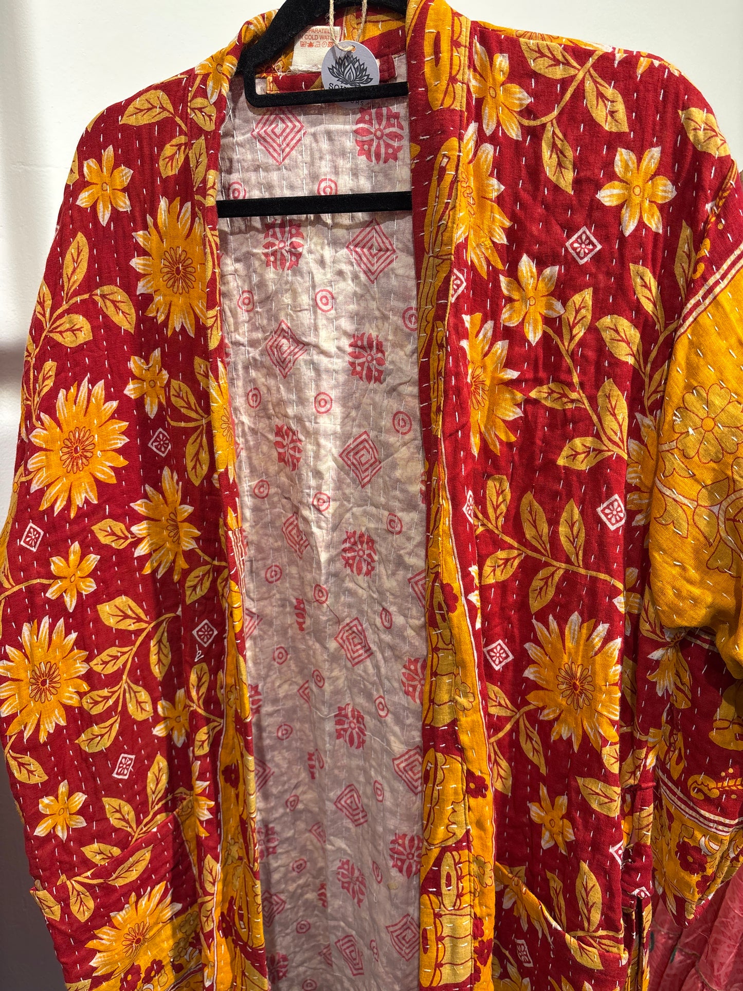 Lange Kantha  kimono