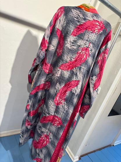 Lange Kantha  kimono