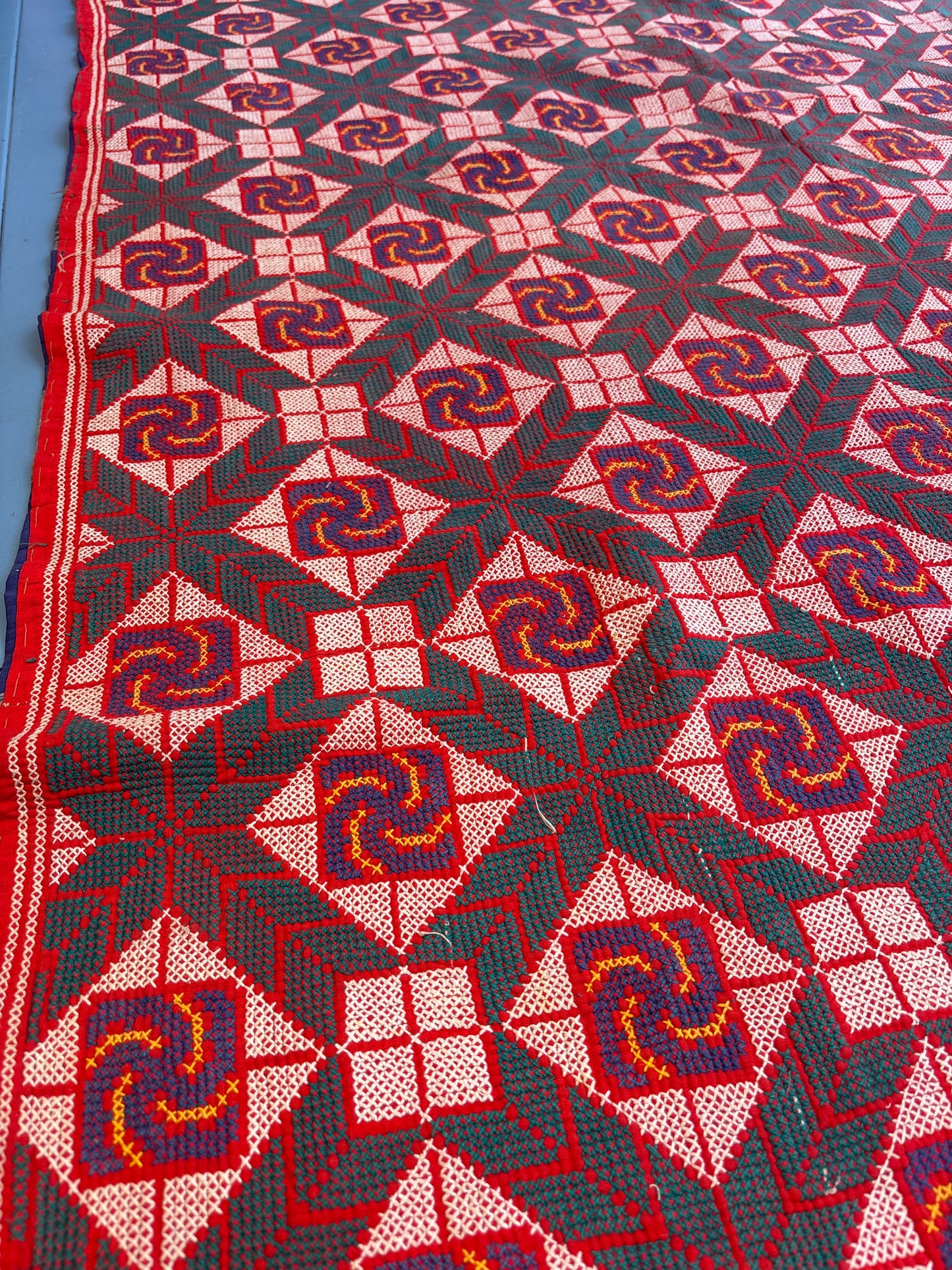 Handgemaakt kanthakleed (115x205)