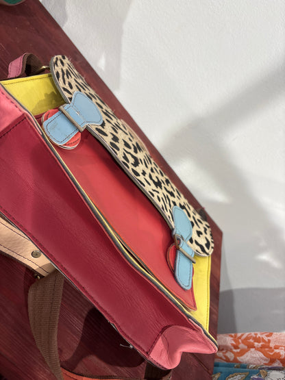 Tas van recycled leer
