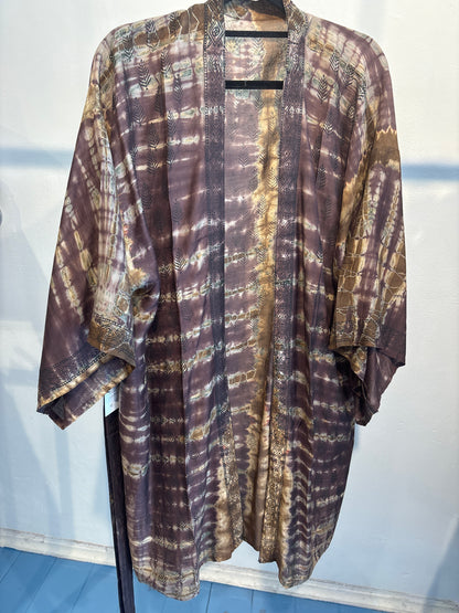 Kimono tie dye halflang