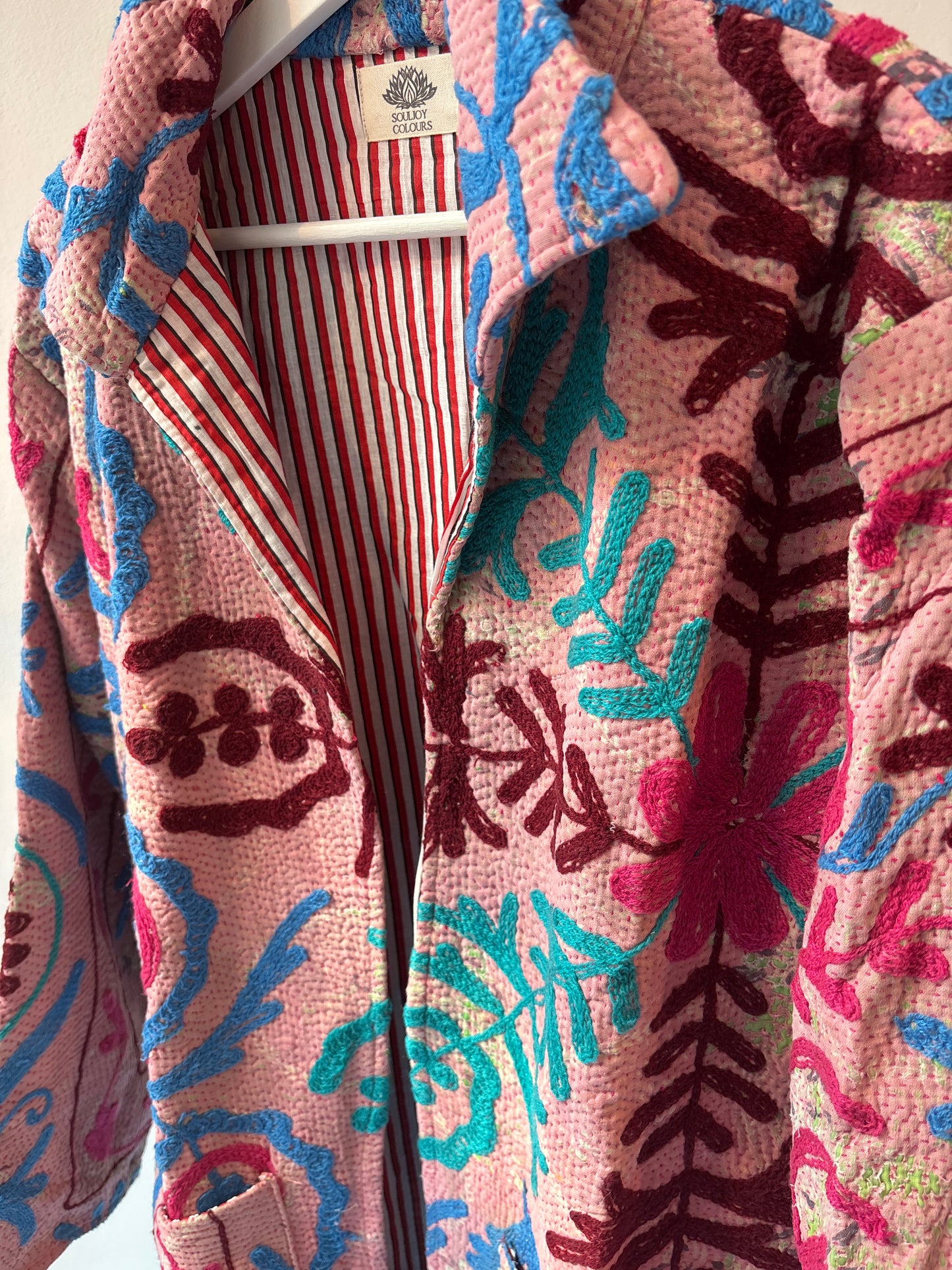 Lange katoenen Kantha