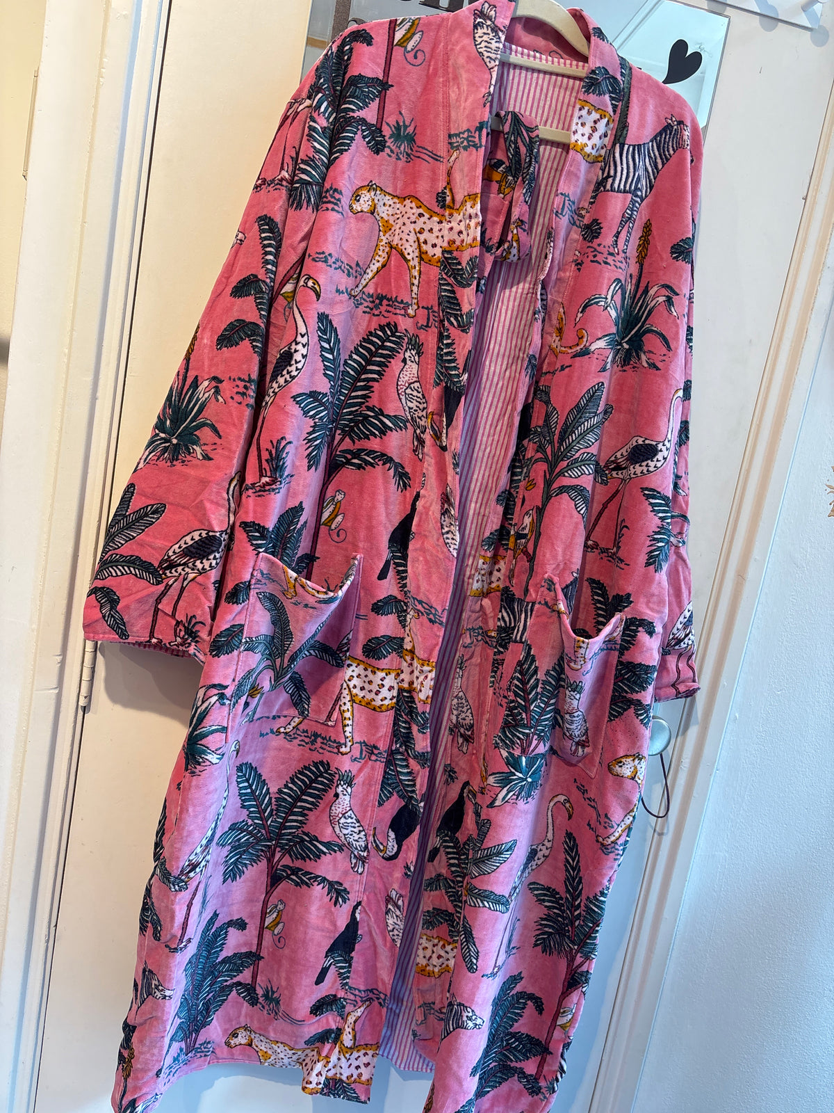 Fluwelen kimono- groot