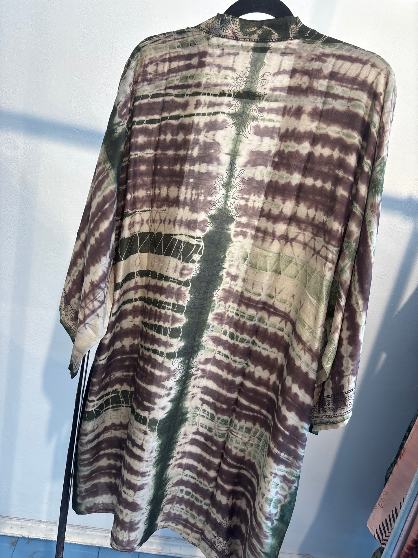 Kimono tie dye halflang