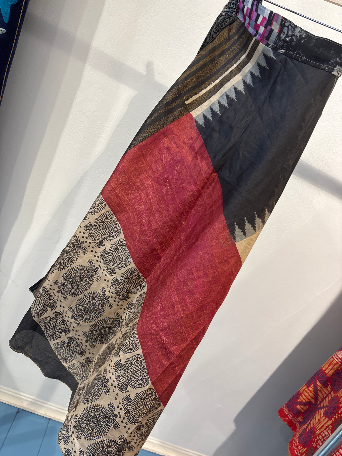 Rok wikkel recycled sari