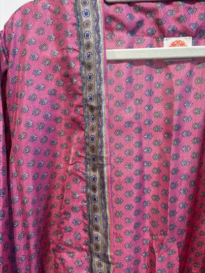 Zijden kimono halflang