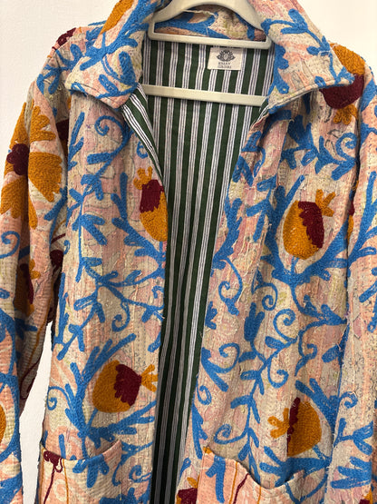 Lange katoenen Kantha