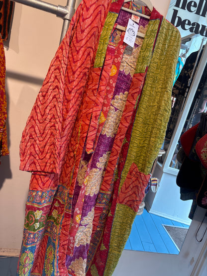 Lange Kantha  kimono