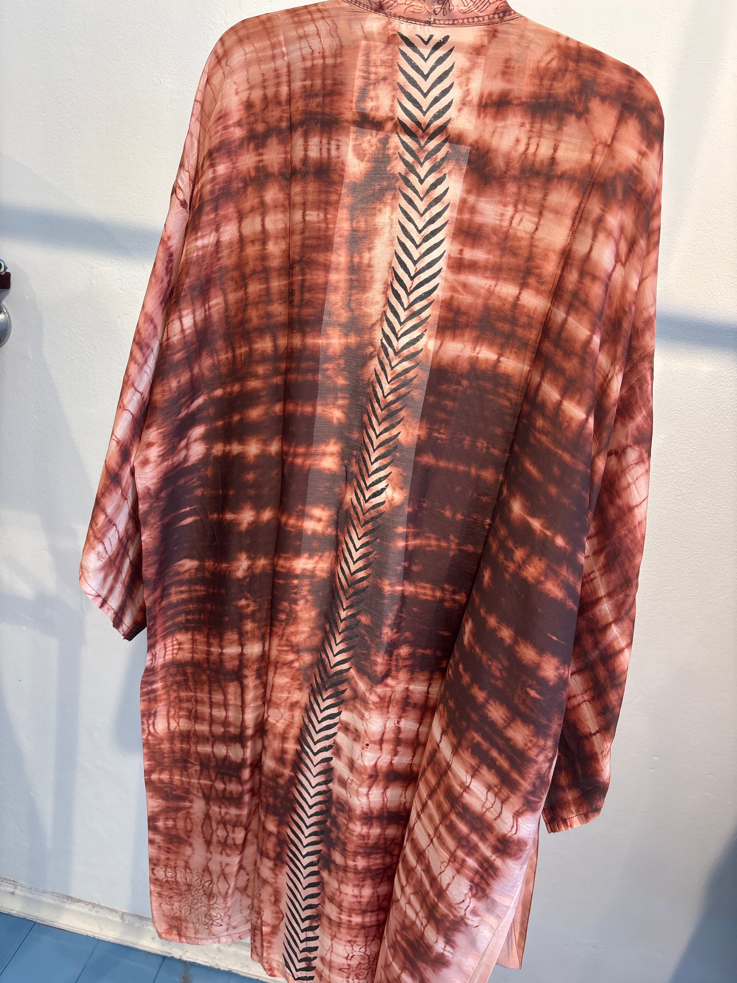 Kimono tie dye halflang