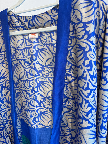 Zijden kimono halflang