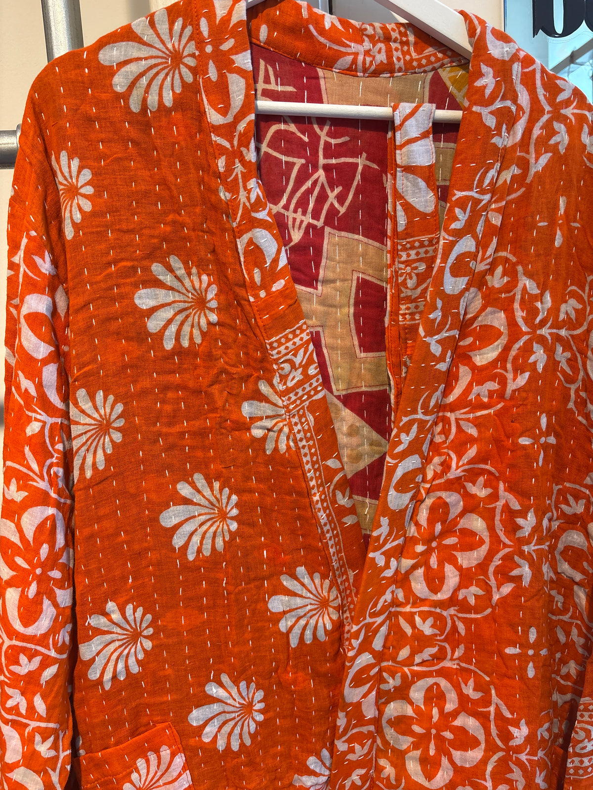 Lange Kantha  kimono