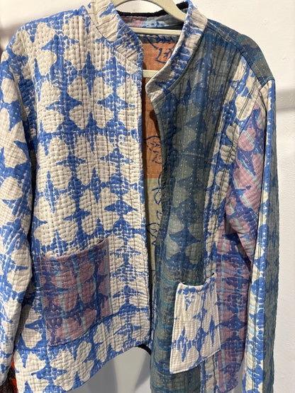 Kantha Blockprint jas