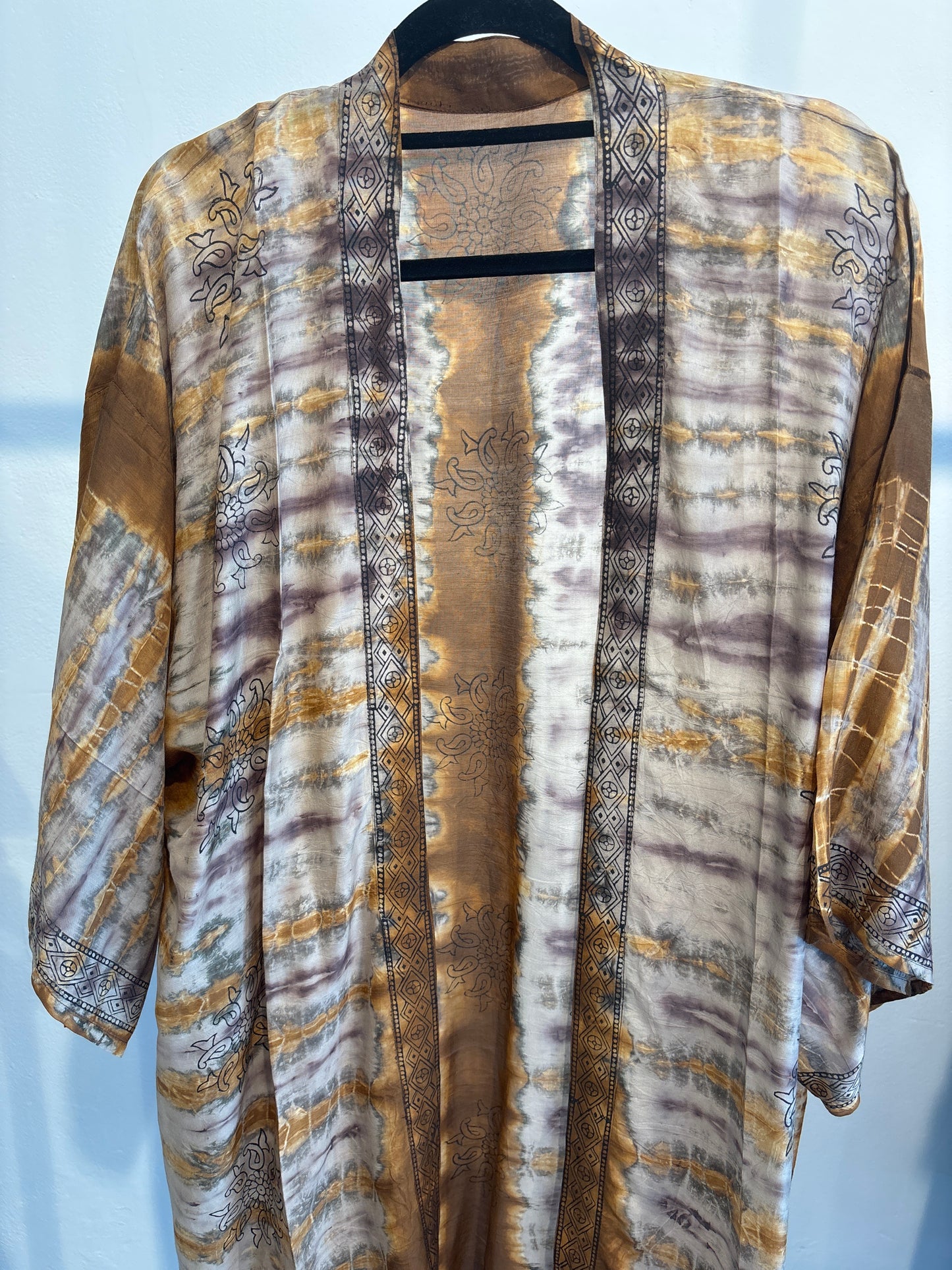 Kimono tie dye halflang