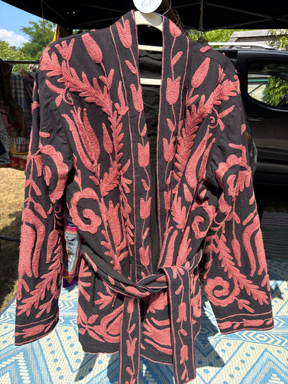 Katoenen suzani kimono -ruim