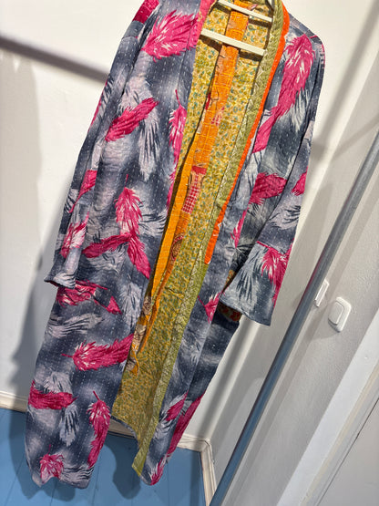 Lange Kantha  kimono