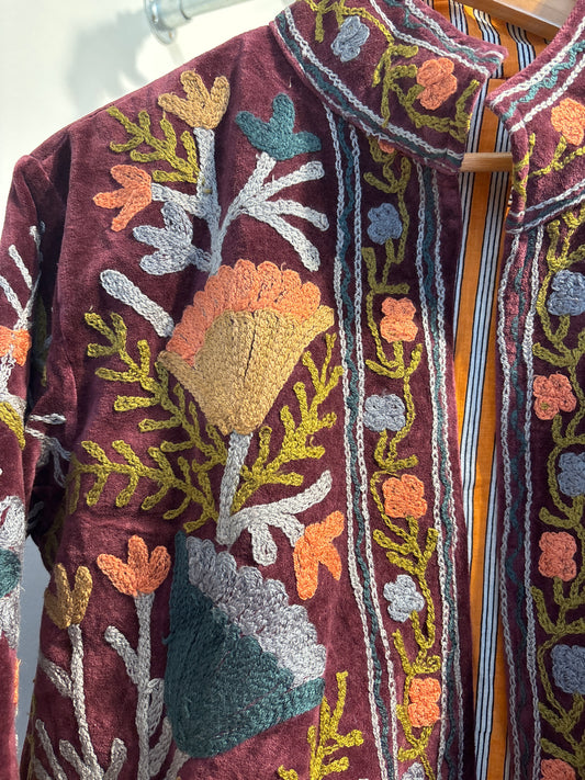 Fluwelen suzani-ruim