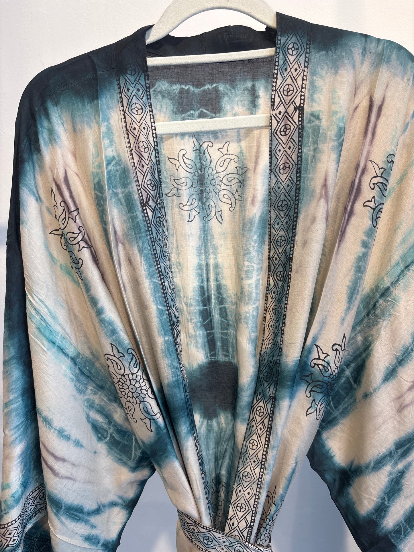 Kimono tie dye halflang