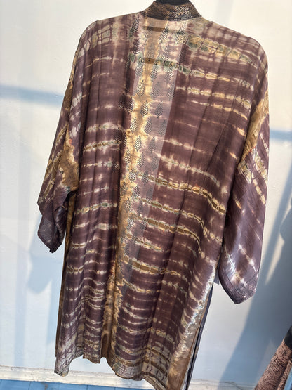 Kimono tie dye halflang