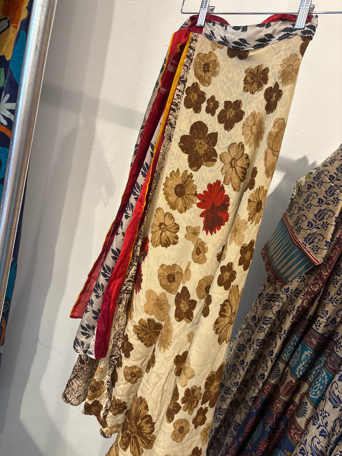 Rok wikkel recycled sari