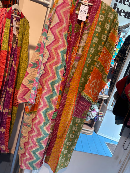 Lange Kantha  kimono