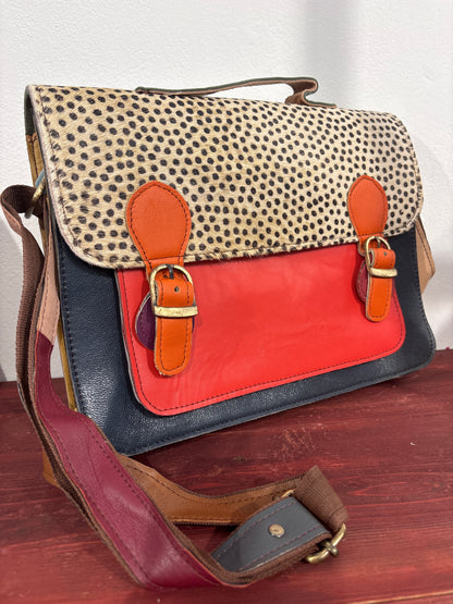 Tas van recycled leer