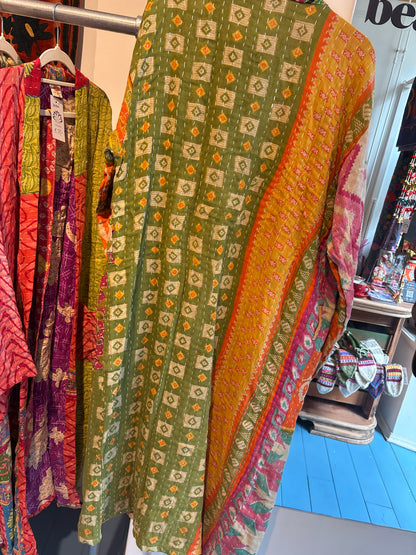 Lange Kantha  kimono