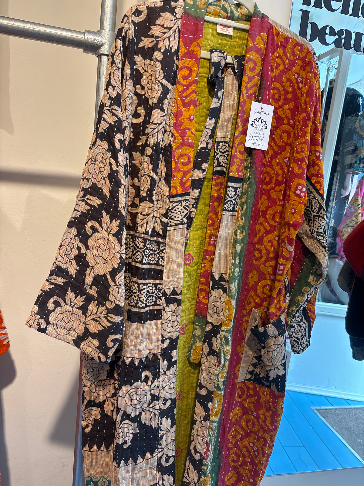 Lange Kantha  kimono