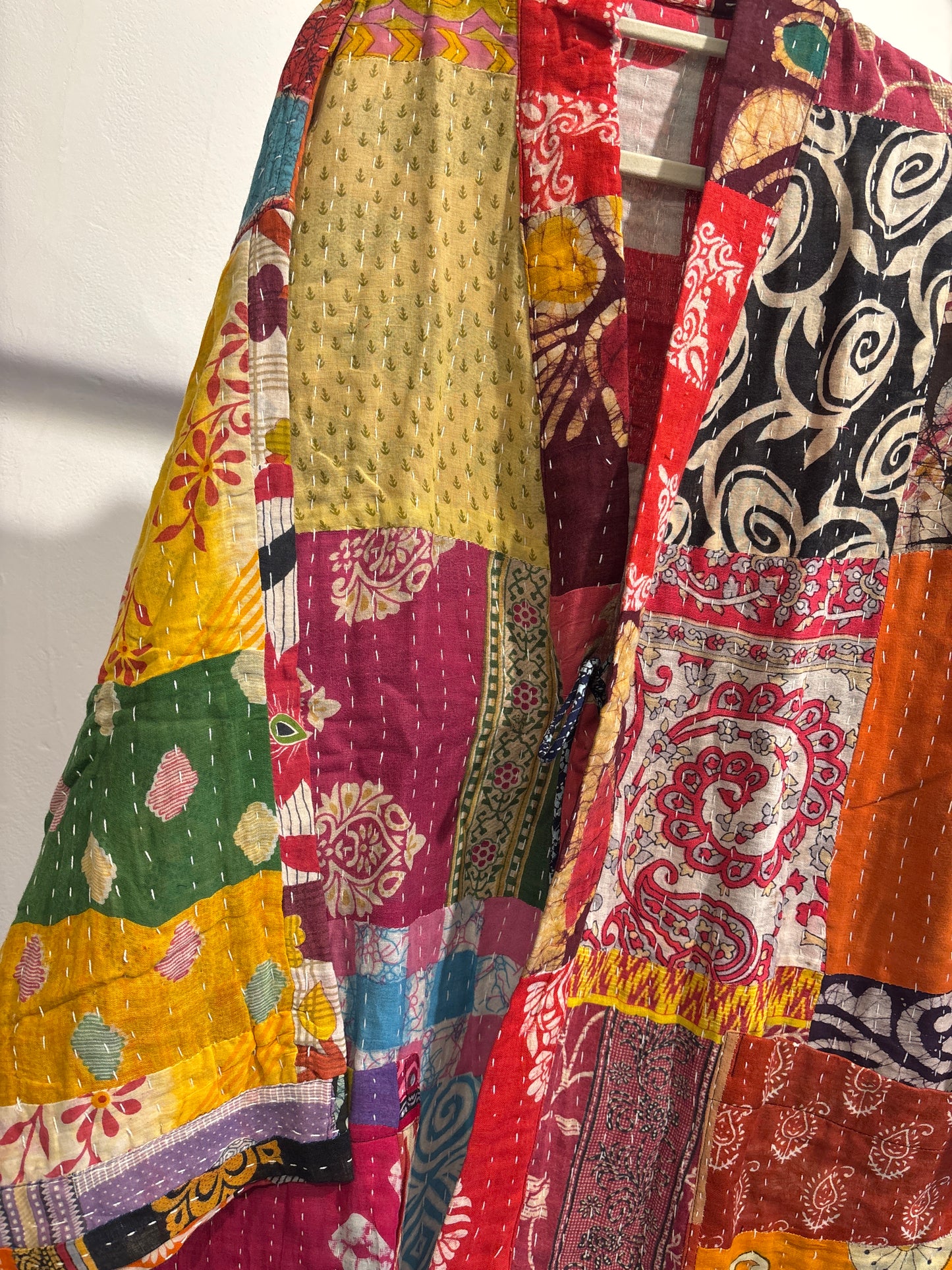 Kimono jasje Kantha quilt