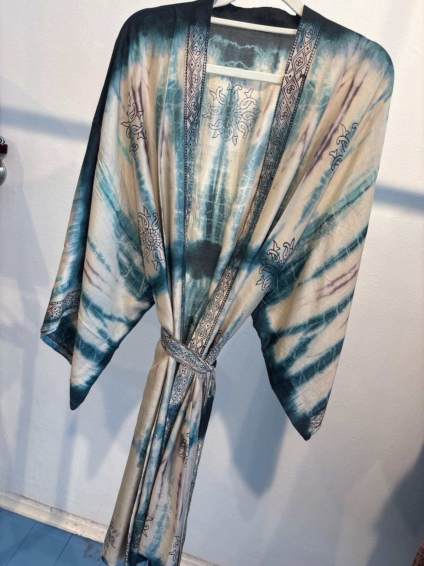 Kimono tie dye halflang