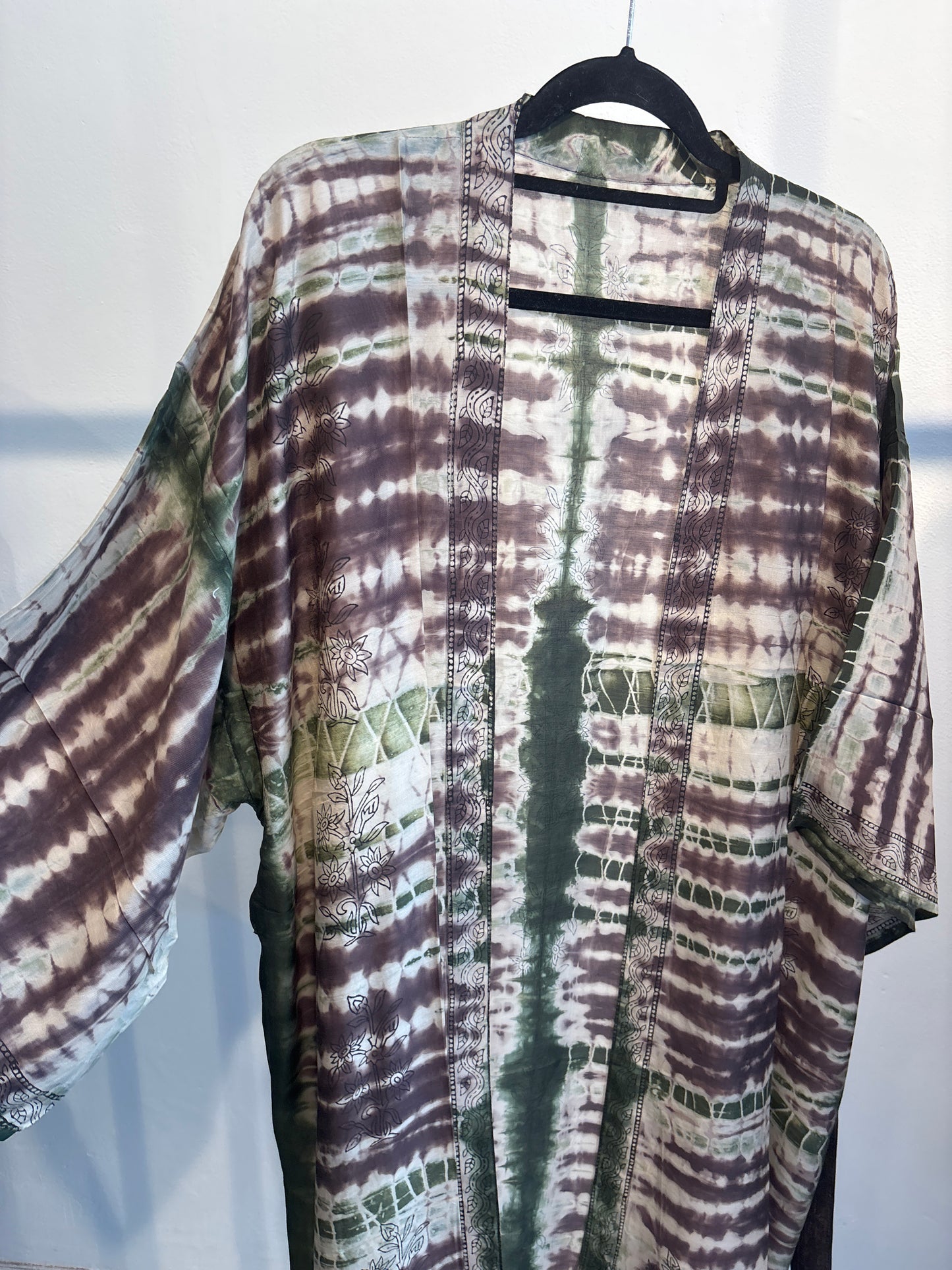 Kimono tie dye halflang
