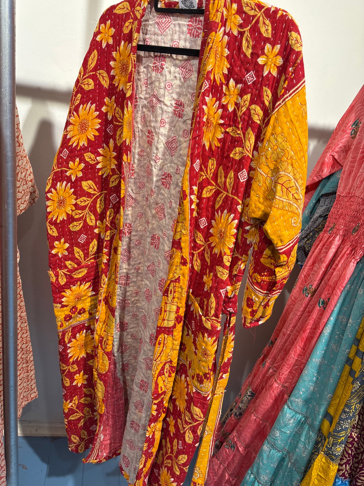 Lange Kantha  kimono