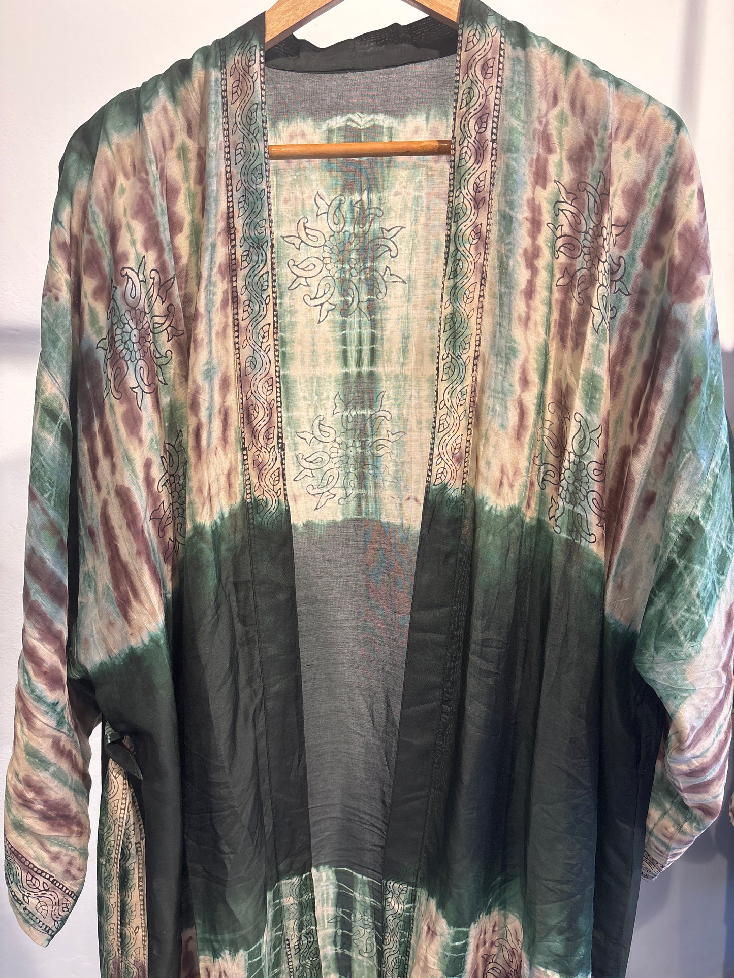 Kimono tie dye halflang