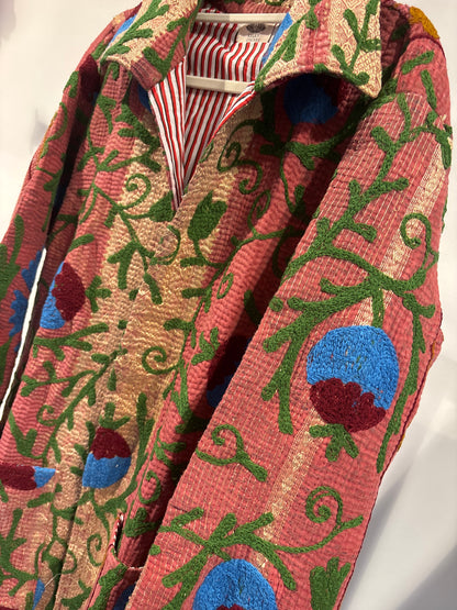 Lange katoenen Kantha