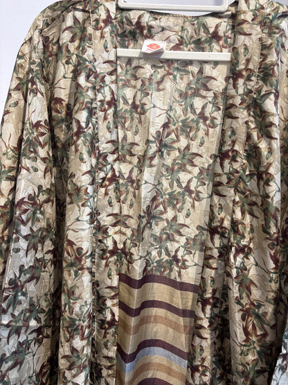 Zijden kimono halflang